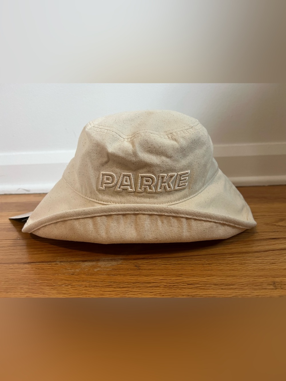NWT Canvas Bucket Hat - Parke x Target Natural One Size Fits Most